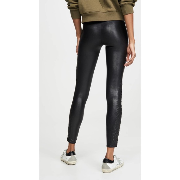 SPANX Black Quilted Leggings - Picture 5 of 15